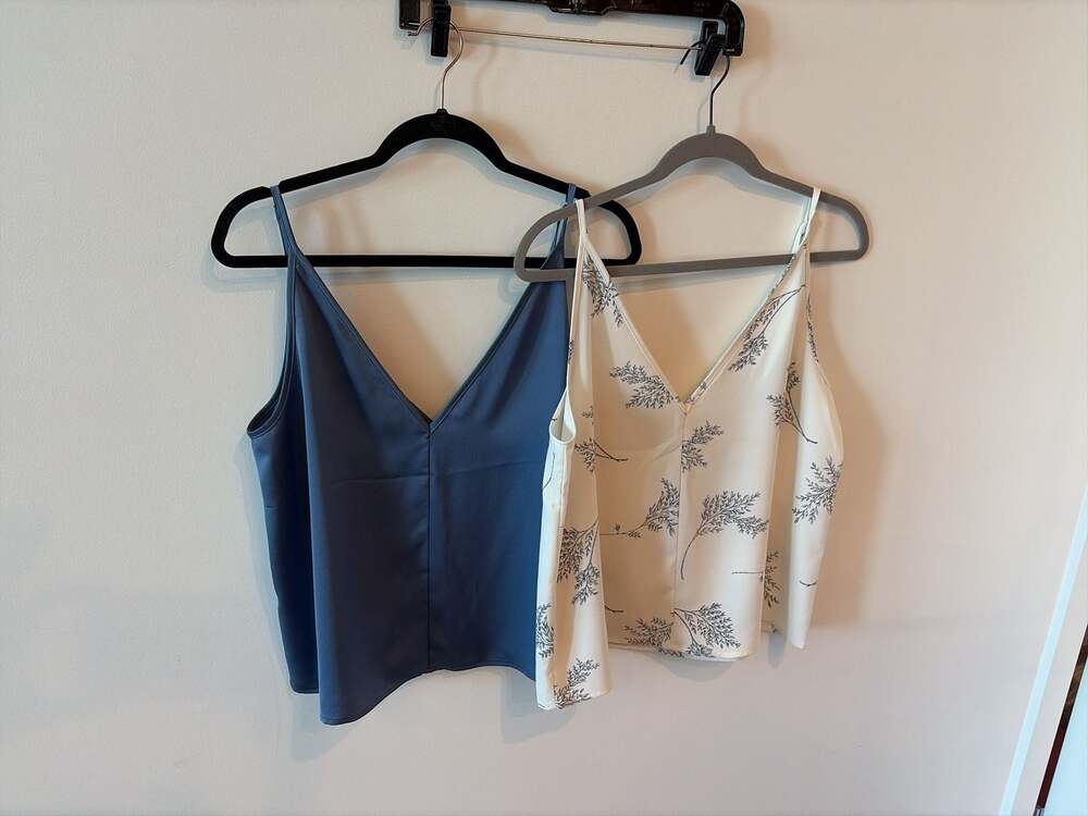 LOFT V-Neck Sleeveless Cami Tank Tops, Set of 2